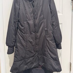 Cop.Copine Dark Gray Puffer Coat